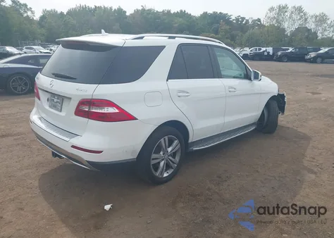 2015 Mercedes-Benz Ml 350 4Matic из США, поврежденный, VIN 4JGDA5HB6FA465768